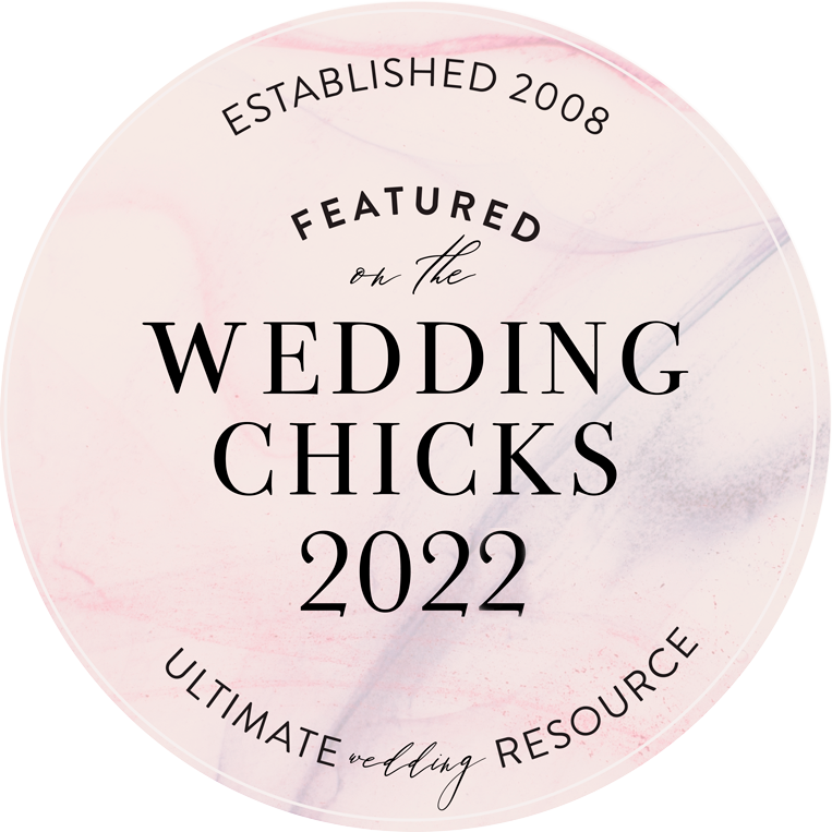 AS FEATURED ON WEDDING CHICKS 2022